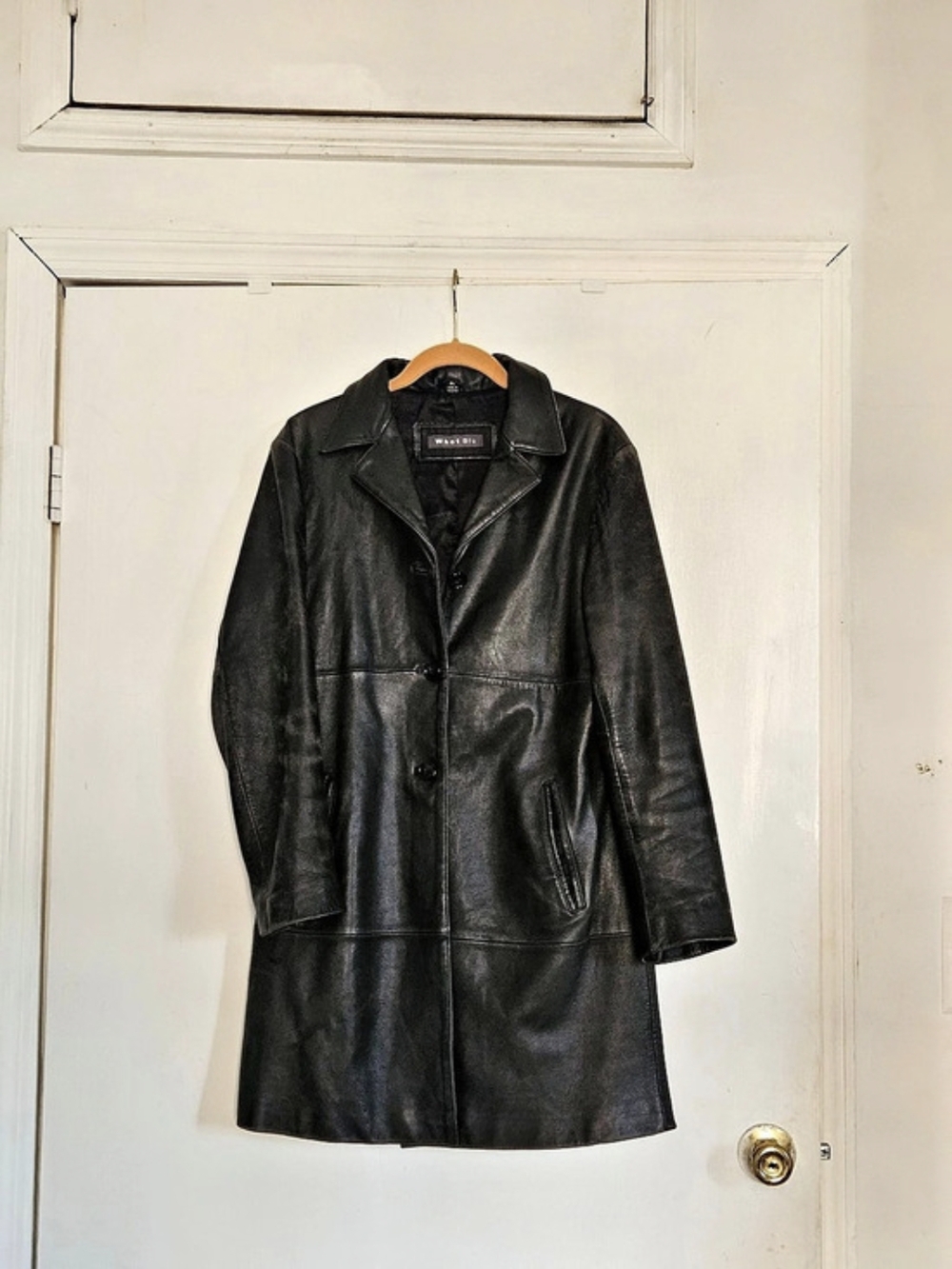 Vintage Leather Coat